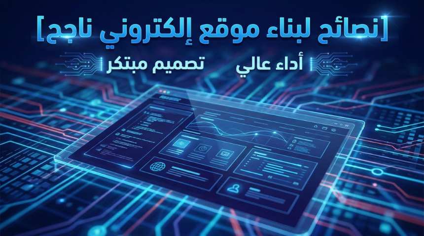 كيفية عمل موقع الكتروني 
