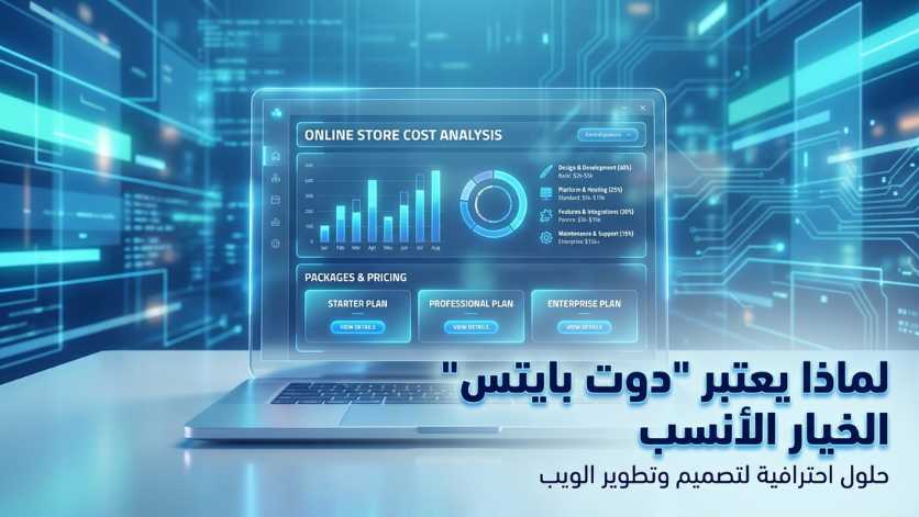 تكلفة انشاء متجر الكتروني